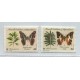 NUEVA CALEDONIA FLORA MARIPOSAS SERIE COMPLETA NUEVA MINT !!!